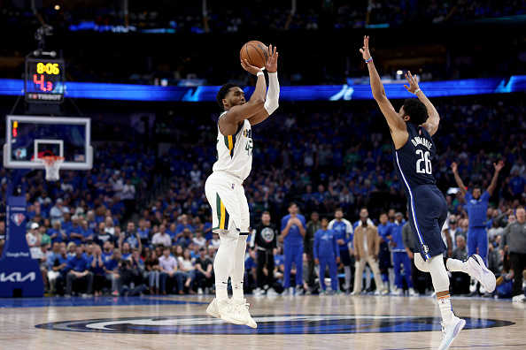 Mavs Jazz Donovan Mitchell